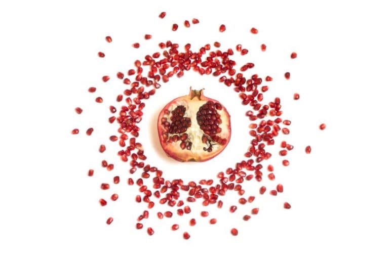 la punicalagina de la fruta granada