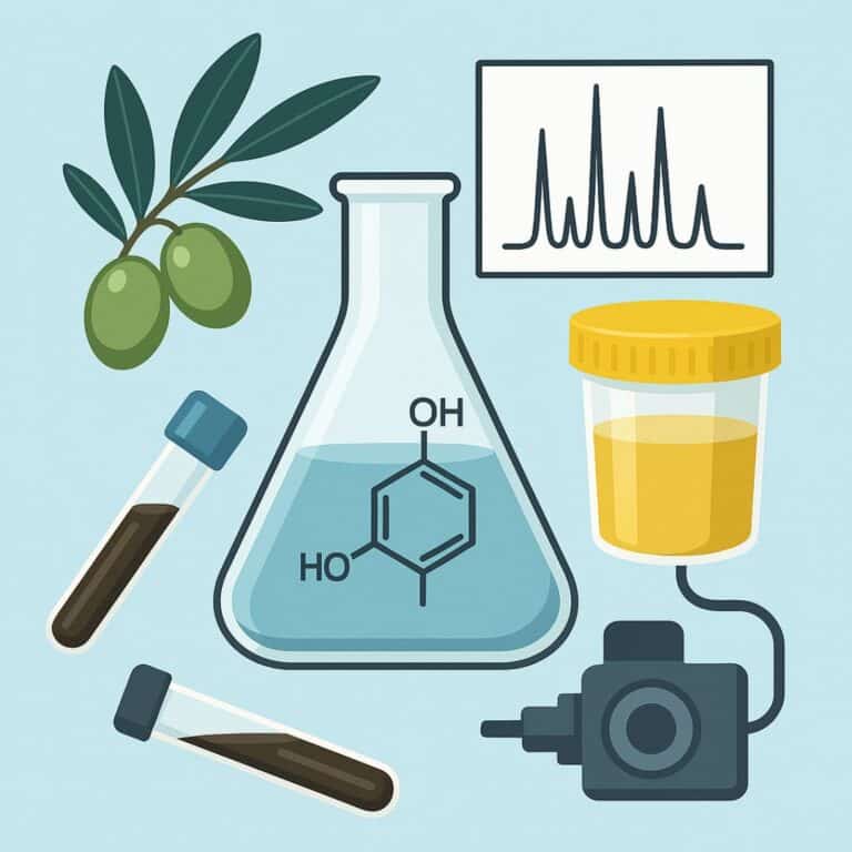 hidroxitirosol en metabolitos urinarios