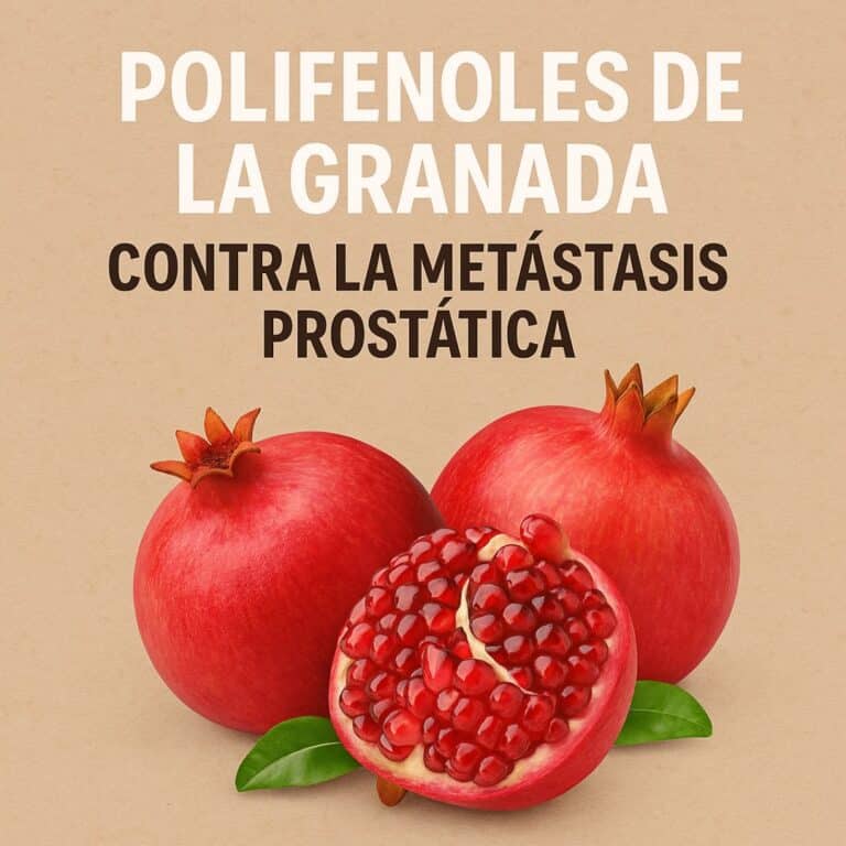 Polifenoles de la granada contra la metástasis prostática