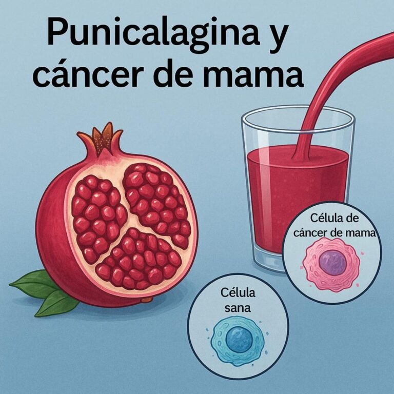 Punicalagina y cáncer de mama