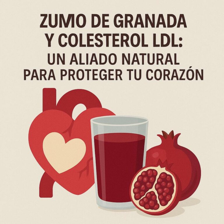 Zumo de granada y colesterol LDL