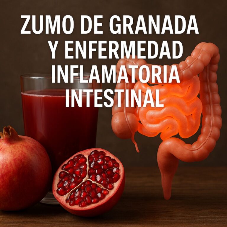 Zumo de granada y enfermedad inflamatoria intestinal