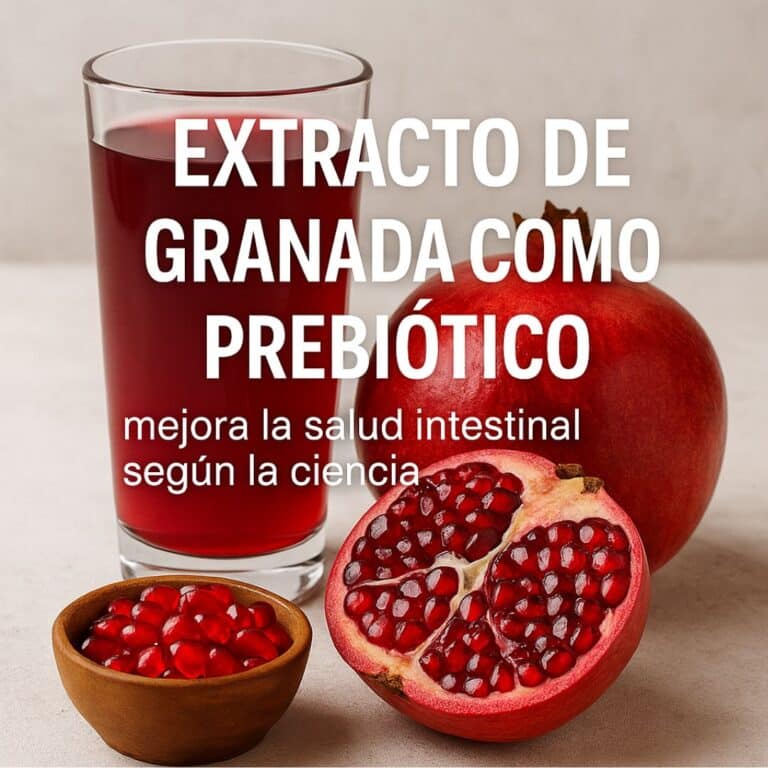 extracto de granada como prebiótico