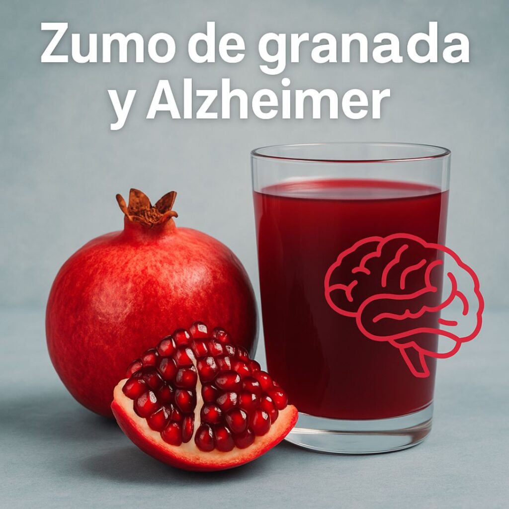Zumo de granada y Alzheimer