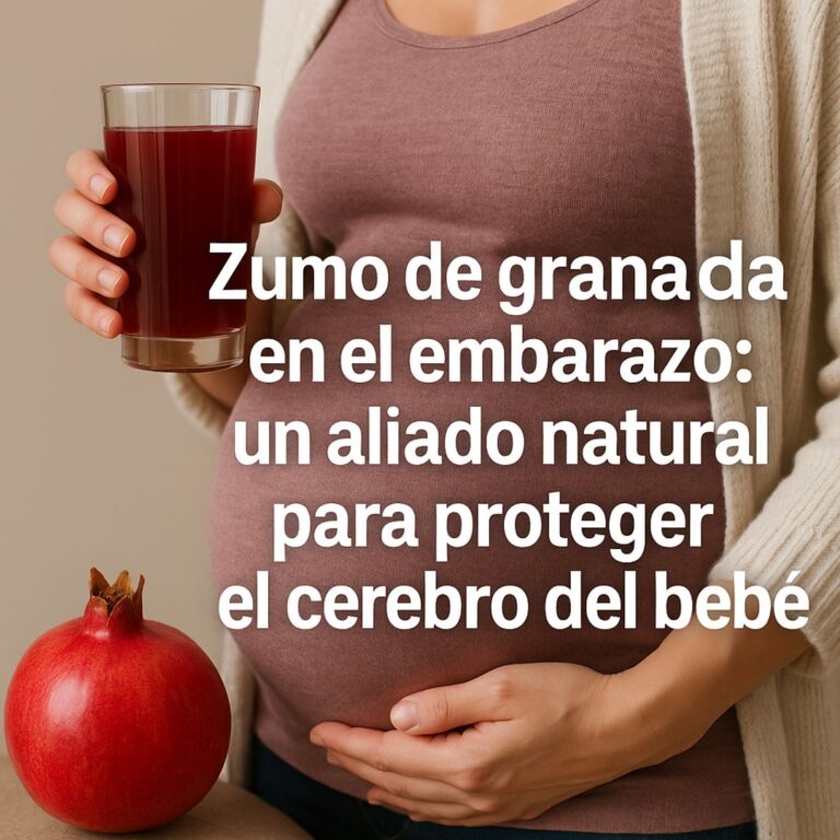 Zumo de granada en el embarazo