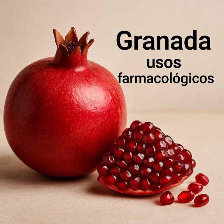 Granada y sus usos farmacológicos
