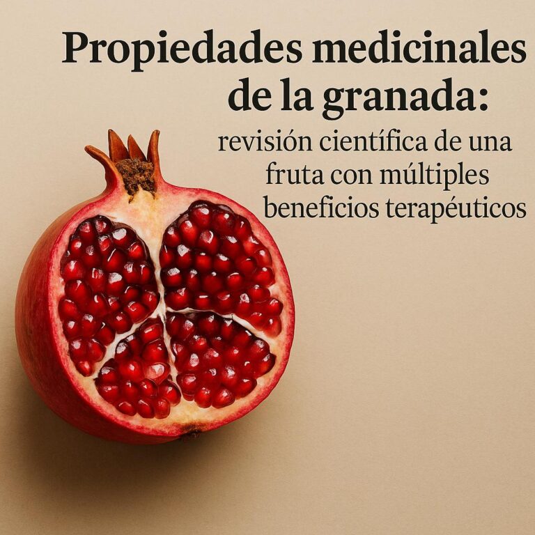 propiedades medicinales de la granada