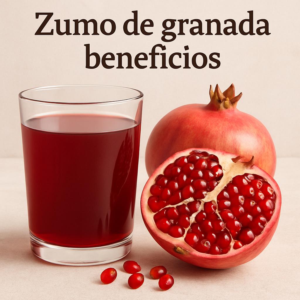 zumo de granada beneficios