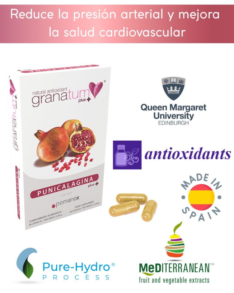 Extracto de granada y presión arterial