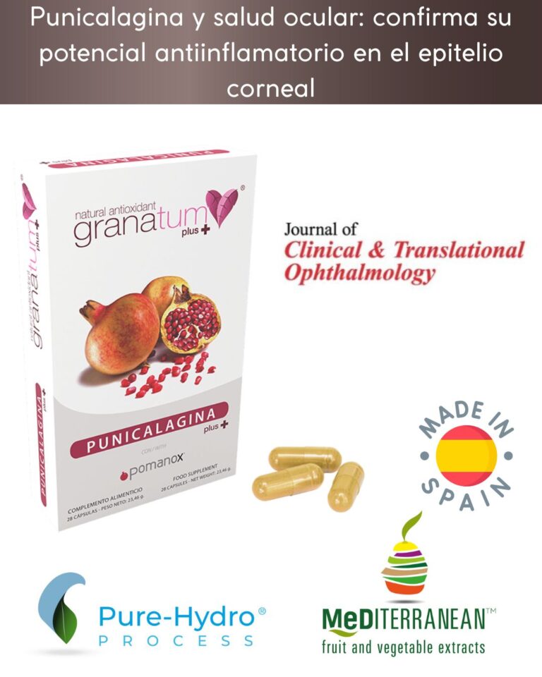 Punicalagina y salud ocular